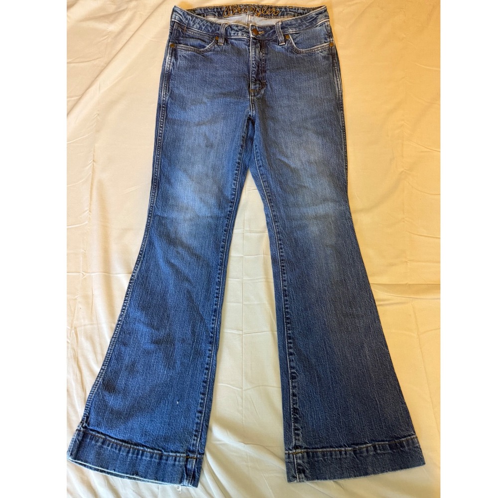 Wrangler Women's Blue Flared Jeans